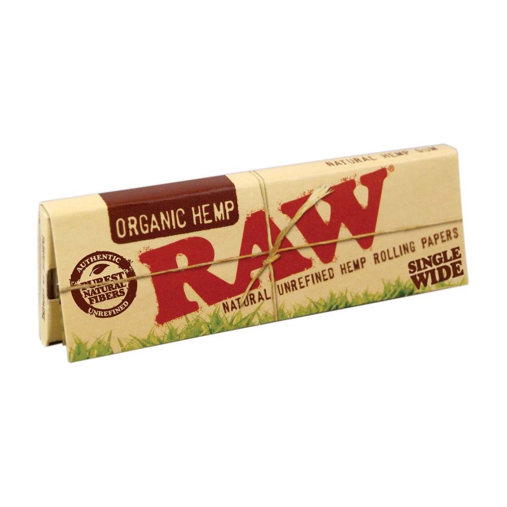 raw organic hemp single wide 50